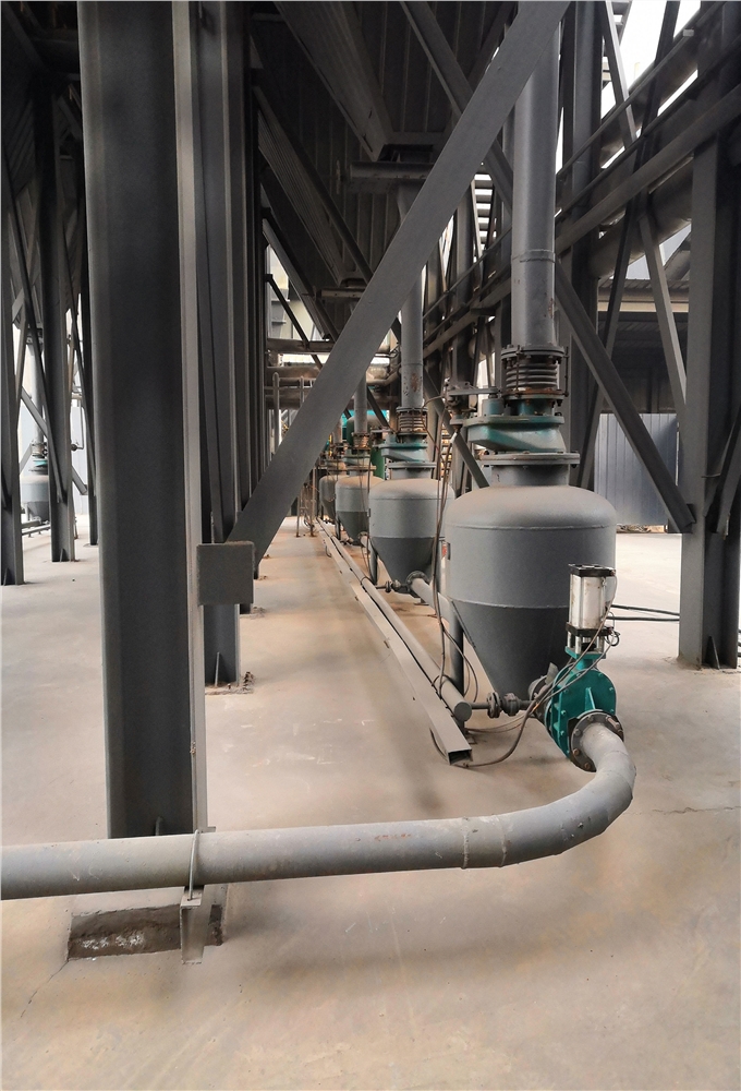 濃相氣力輸送系統(tǒng)案例